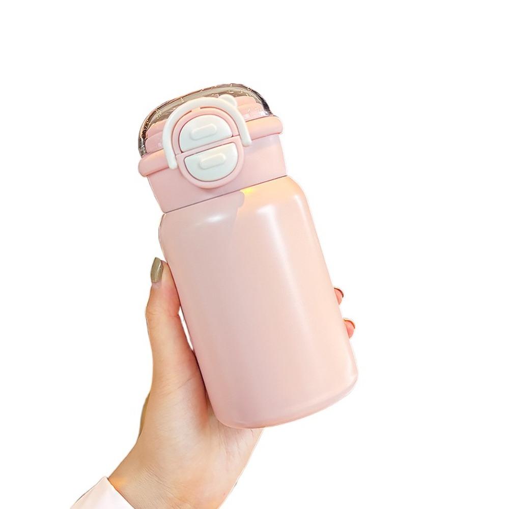 Portable Coffee Mug Simplicity Insulated Water Bottle Drinkware Bouncing Vacuum Cup Keep Hot