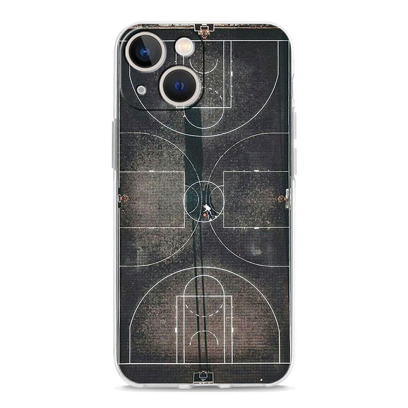 Transparent Phone Case Cover for iPhone 17 16 15 14 13 12 11 Pro Max Plus 17 AIR Soft TPU Bag Football Basketball Tactical Board