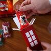 Empty Advent To Fill 2025 Christmas Countdown Calendar Decorations Festival Candy Wrapping Box for Chocolate Handicrafts Snacks
