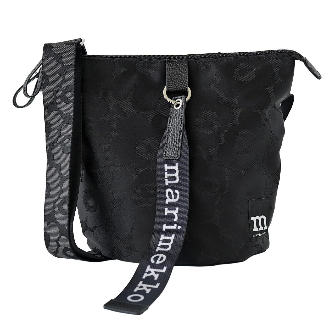 Сумка Marimekko Carry All Unikko, Женская, 52152239292227, Черная