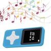 MP3-Player mit Bluetooth, Musik-Player mit UKW-Radio, Wecker, Aufnahme, Digitaler Audio-Player mit HiFi-Sound-Lautsprecher, 128 GB erweiterbar (BLAU)