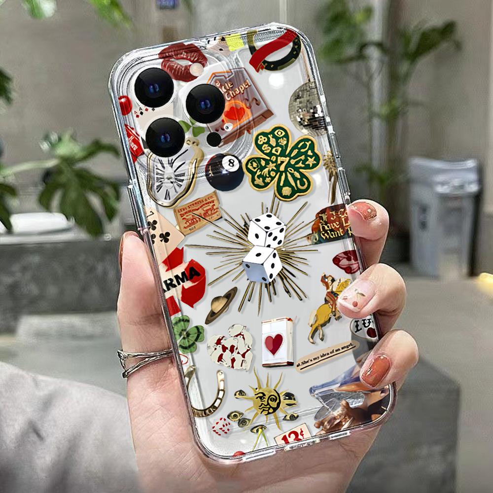 Weiche TPU Handyhülle für iPhone 13 11 16 Pro Max 14 15 12 XR X XS 7 8 Plus SE 14promax 15promax 13promax Stoßfest Funda Cover