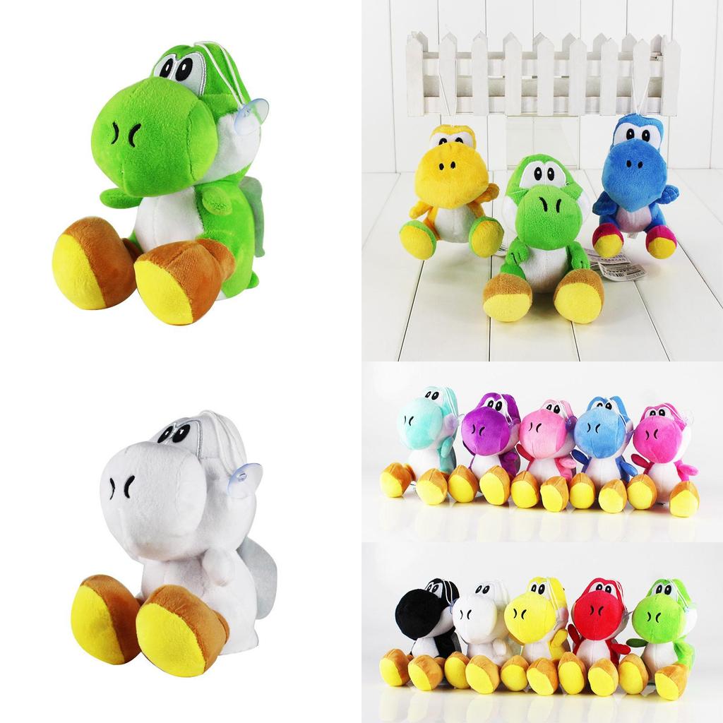 Adorable 18cm Super Mario Bros Plush Yoshi Joeut Stuffed Animal Ideal For Cuddling