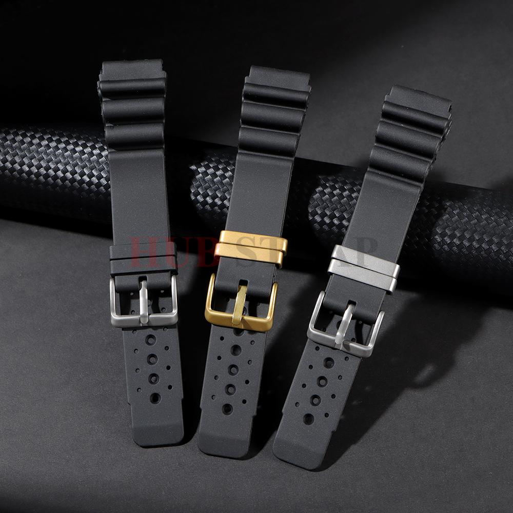 Cinturino in Silicone Diver ND Limits 20mm 22mm 24mm per Seiko Water Ghost Resina Uomo Cinturino Orologio Sportivo per Casio per Citizen Promaster
