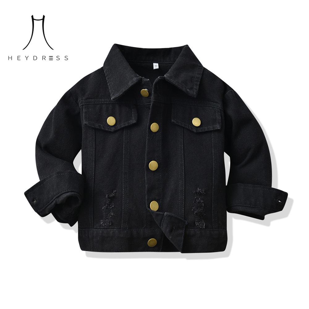Korean-style Multi-color Tie-dye Short Denim Clothing New Children Lassel Long-sleeved Denim Jacket