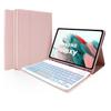 A11 Plus Tablet Bluetooth Keyboard Case With TPU Cover Stand Function 3-Fold Design Backlit Travel Work Study