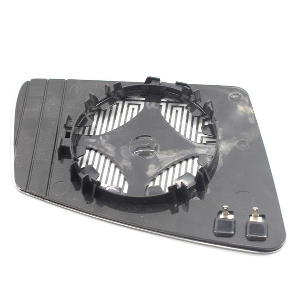 Left Driver Side Heated Door Mirror Glass White Replacement  Benz W212 204 221 2128100121