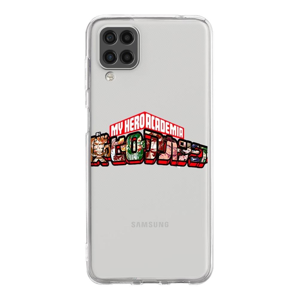 My Hero Academia Anime Phone Case For Samsung Galaxy A51 A71 A21S A12 A11 A31 A41 A52S A32 A01 A03S A13 A22 5G Clear Soft Cover