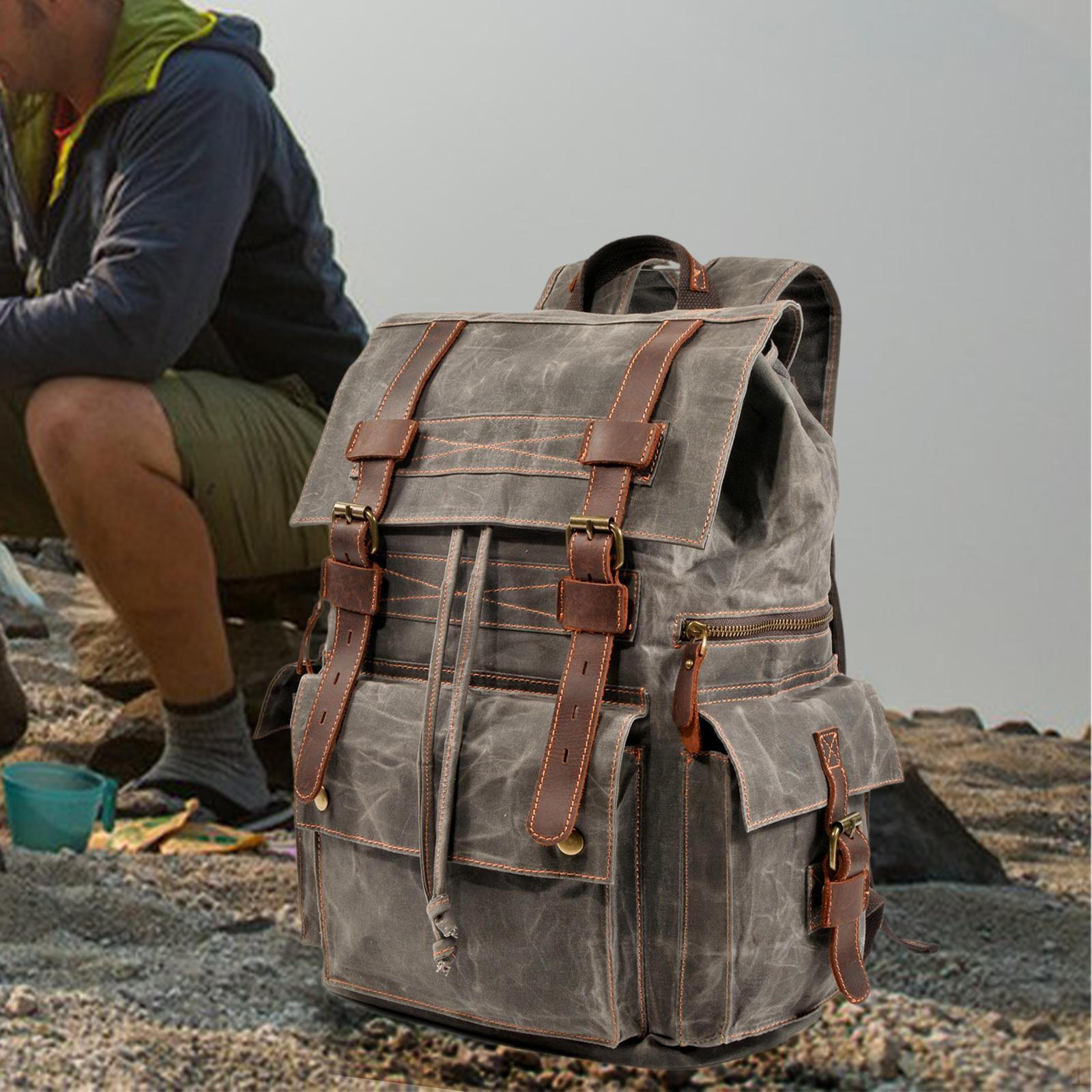 

Чоловічий рюкзак, сумка для ноутбука, чохол для ноутбука для їзди на велосипеді, вуличної риболовлі темно-зелений колір