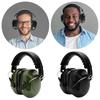 SNR-34dB Anti-Noise Earmuffs Foldable Ear Defenders Adjustable Head Earmuffs  Student Children
