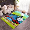 Thomas Friends Express Themed Anti-Slip Rugs - Polyester Home Decor, Suitable for Bedrooms, Living Rooms, Doorways, Studios, and Decorations