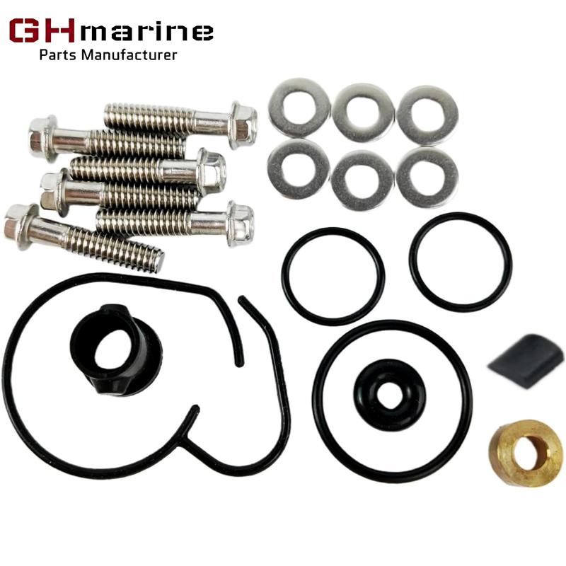 393630 437909 Outboard Water Pump Impeller Repair Service Kit for Johnson Evinrude 20 25 30 35 HP Boat Motor 0393509 0393630