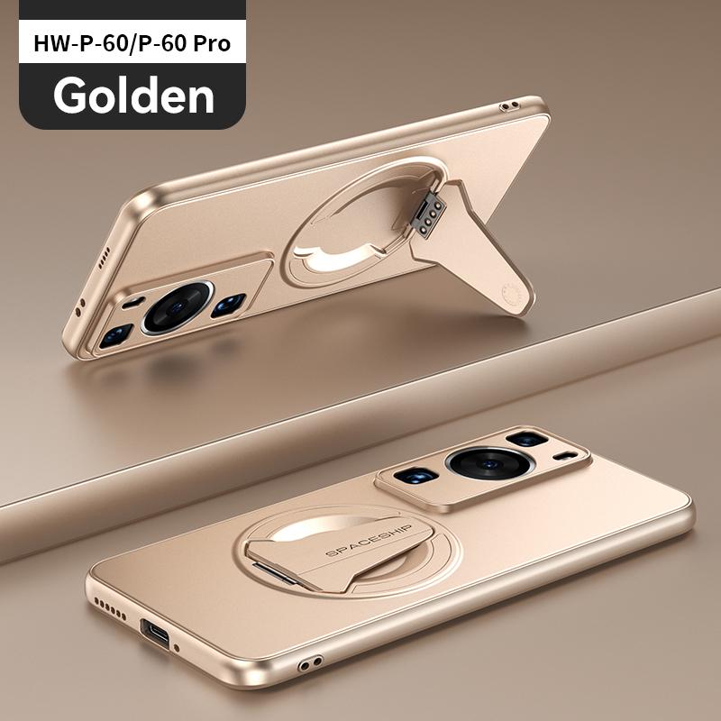 For Huawei P60 60 Pro 50 50 Pro mobile phone camera full protection frosted feel with stand magnetic phone case For Huawei P50 Pro