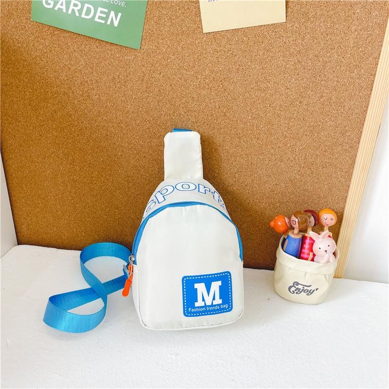 

High value messenger bag boys and girls breast bag change bag going satchel bag белый