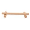 30cm Beech Wood Towel Rack Wall Mounted Japanese   Bathroom Towel Storage Bar Holder
