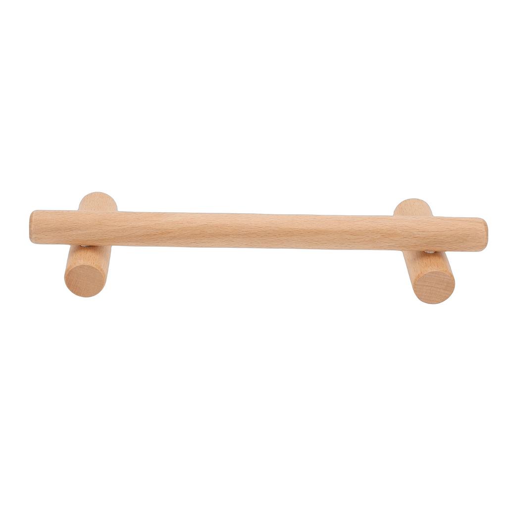 30cm Beech Wood Towel Rack Wall Mounted Japanese   Bathroom Towel Storage Bar Holder