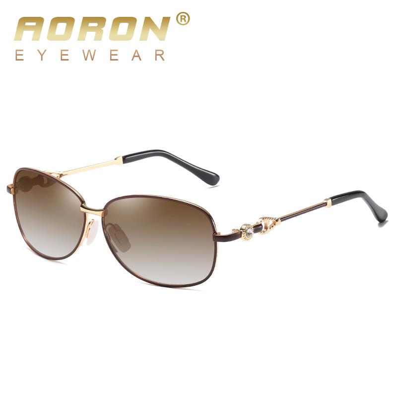 

AORON женские поляризационные солнцезащитные очки модные классические цветные аксессуары для линз с пленочной пленкой солнцезащитные очки