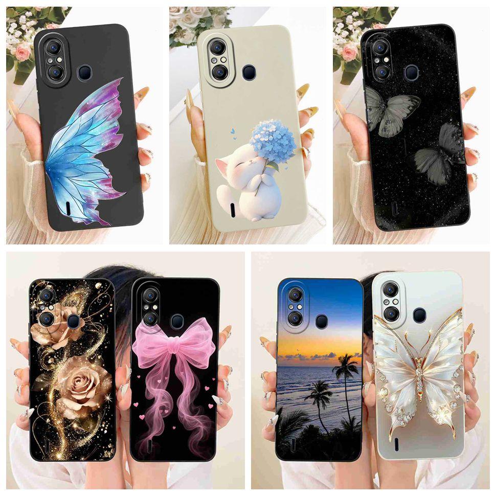 For Itel A58 Case Itel A49 Cover Petty Butterfly Shockproof Phone Case For Itel A58 ItelA49 Back Cover Soft Silicone Fundas