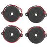 4 Stück Alarm Summer Hochdezibel Signal Elektronischer Dauerton für DIY Projekt 95dB DC324V