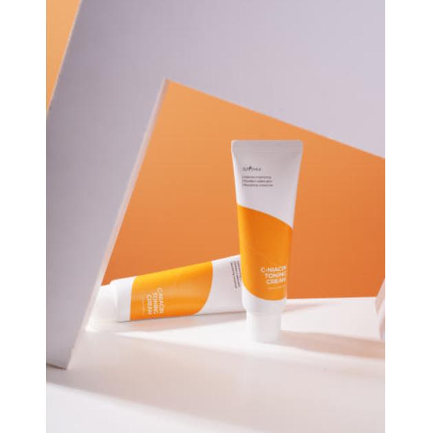 ISNTREE C-Niacin Toning Cream 50ml – Brightening & Hydrating Face Cream