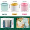 Silicone Ice Cube Mold Round Bucket Summer Homemade DIY Refrigerator Freeze Barware Tools Maker Creative Ice Cube Mold