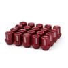 HEX 19mm 20 stuks Aluminium M12x1.5 Wielmoeren 32mm Lengte Racing Wielmoer Racing Gesmeed Stijl Auto Modificatie Rood Zwart Grijs