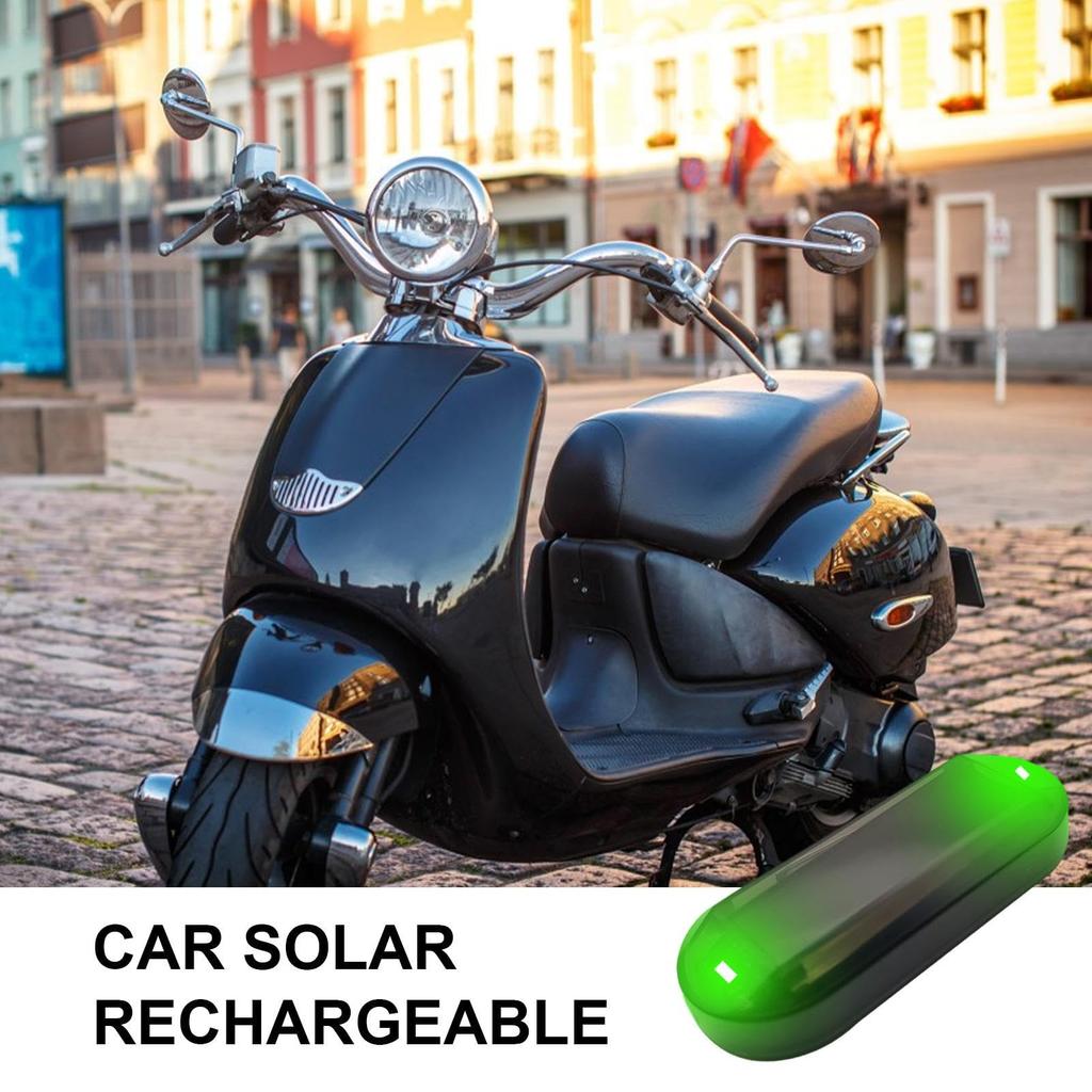 Car Solar Dummy Alarm | Fake LED Flashing Car Alarm Solar Powered | Universal