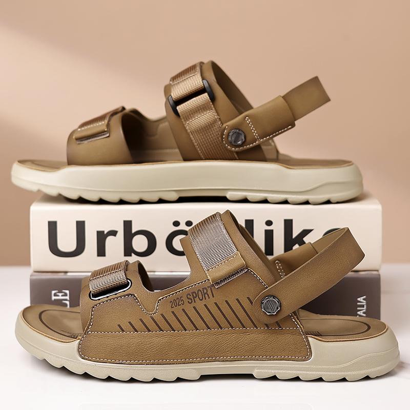 Fashion New Handmade Leather Casual Men Sandals Design Sneakers Man Breathable Leather Shoes Men High Quality