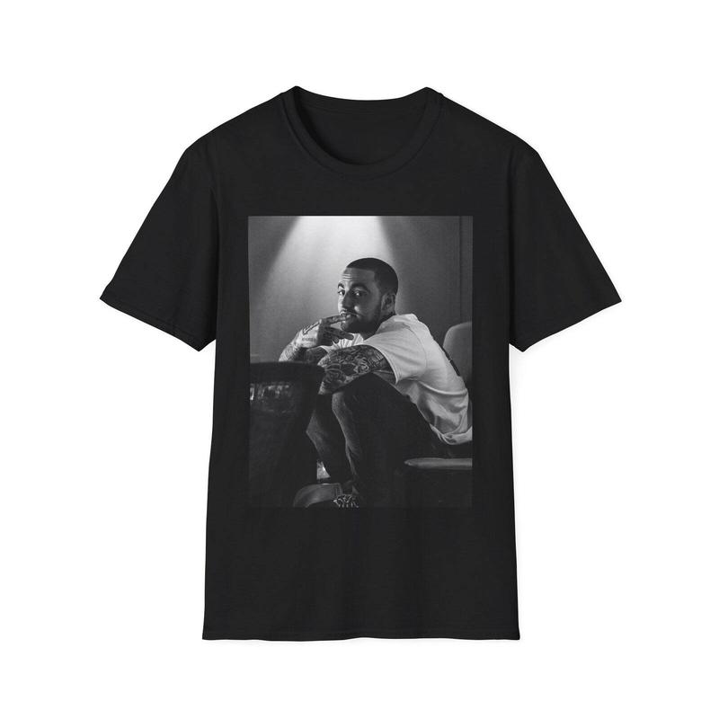 Mac Miller Unisex T-Shirt, Vintage T-Shirt, Retro T-Shirt, Rap Merch, Hip Hop Artist, C M