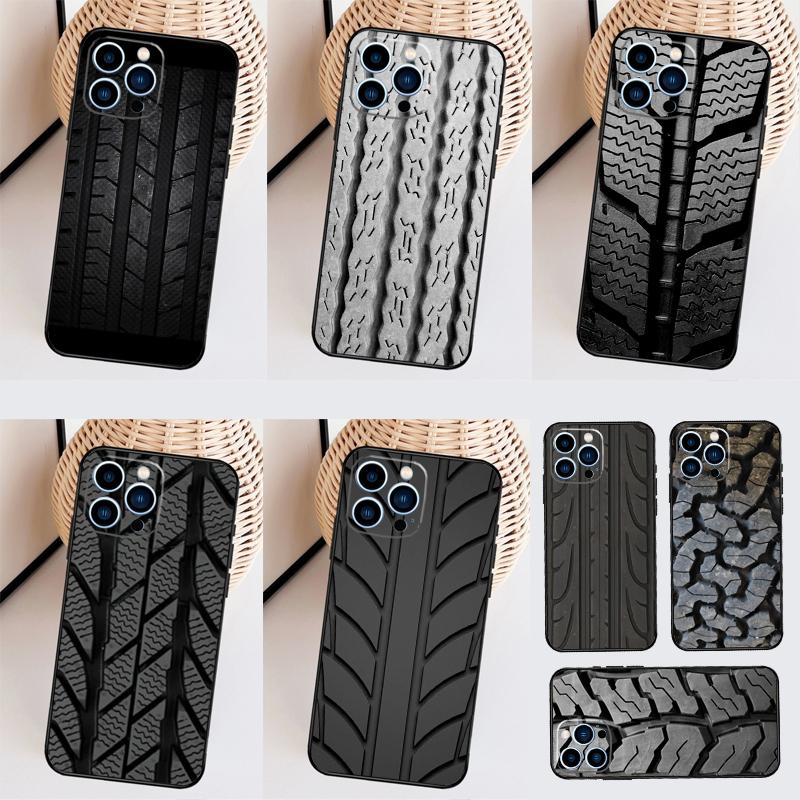 Tire Tread Wheel For OPPO Reno 7 8 Lite 10 11 12 13 14 Pro 8T 11F 12F 13F 14F OPPO Find X8 X5 X6 X9 Pro Case