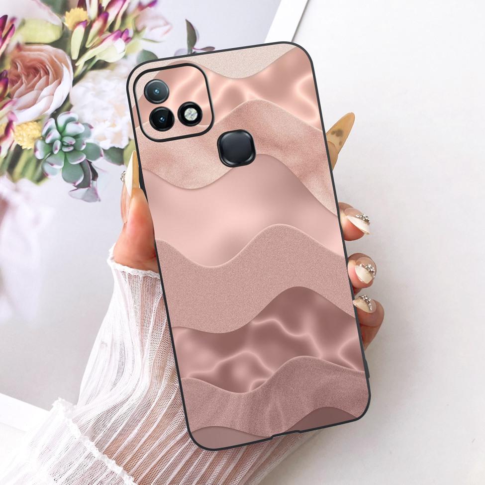 For Infinix Hot 10i Case Luxury Butterfly Fashion Girls Boys Cute Painted Casing For Inifnix Hot 10i X659 X659B X658E Cover