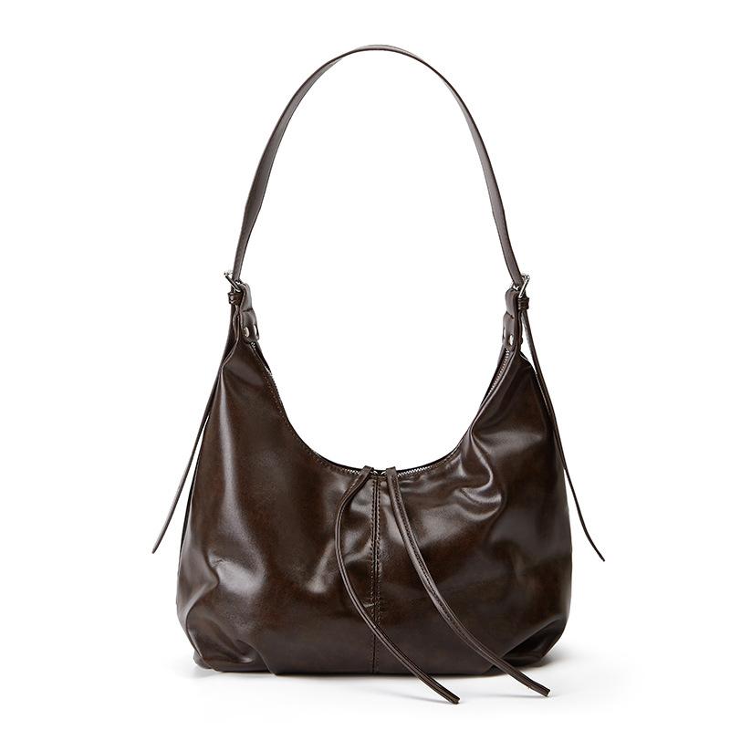Wasteland style retro underarm bag women's autumn and winter new lazy fashion tote bag large capacity messenger bag