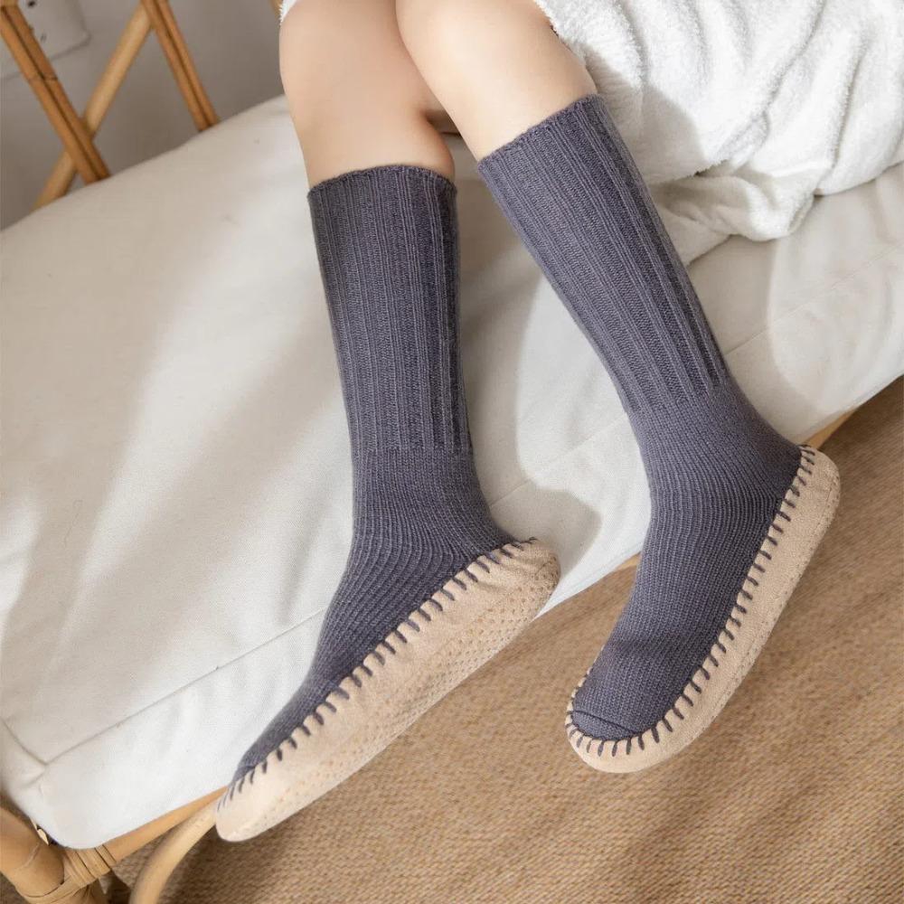 Keep Warm Warm Calf Socks Thick Bottom Women's Dance Socks New Floor Socks