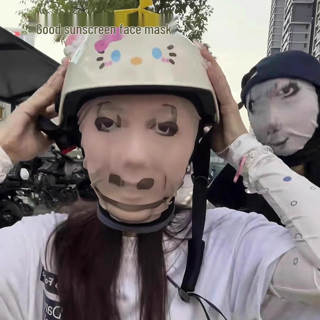 

Специальный выпуск для новичков: Пародийная маска-эмодзи для улицы и мотоцикла - Бесплатная доставка