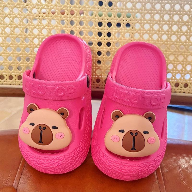 EVA Baby Slippers Boys Girls Sandals Summer Non-Slip Infant Indoor Bathing Children Closed-Toe Slippers