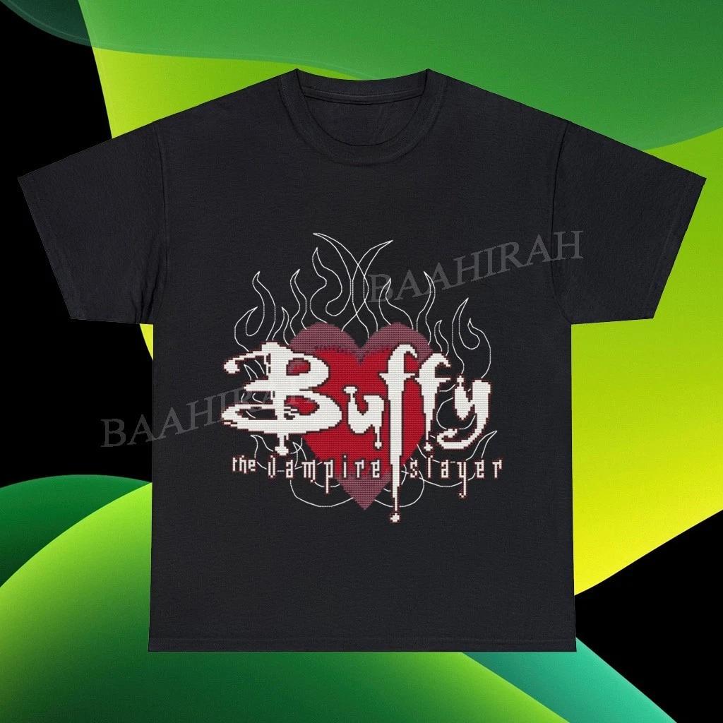 

New BUFFY logo American Funny T shirt Size S to 5XL 2XL