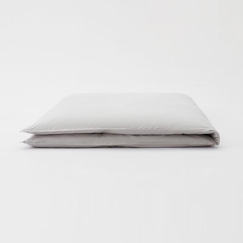 MUJI Grey Duck Down Anti-mite Duvet