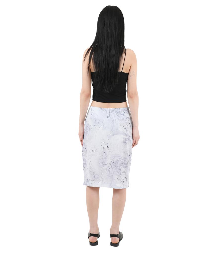 Catharsis Pattern Medium Skirt Grey One Size