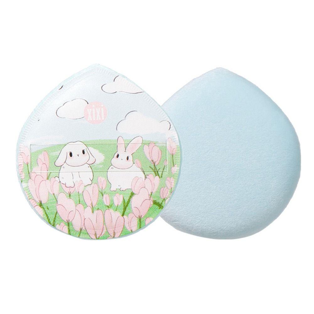 

Пухівка у формі краплі води Ультрам яка кремова пухівка Двостороння Інструменти для макіяжу зелений