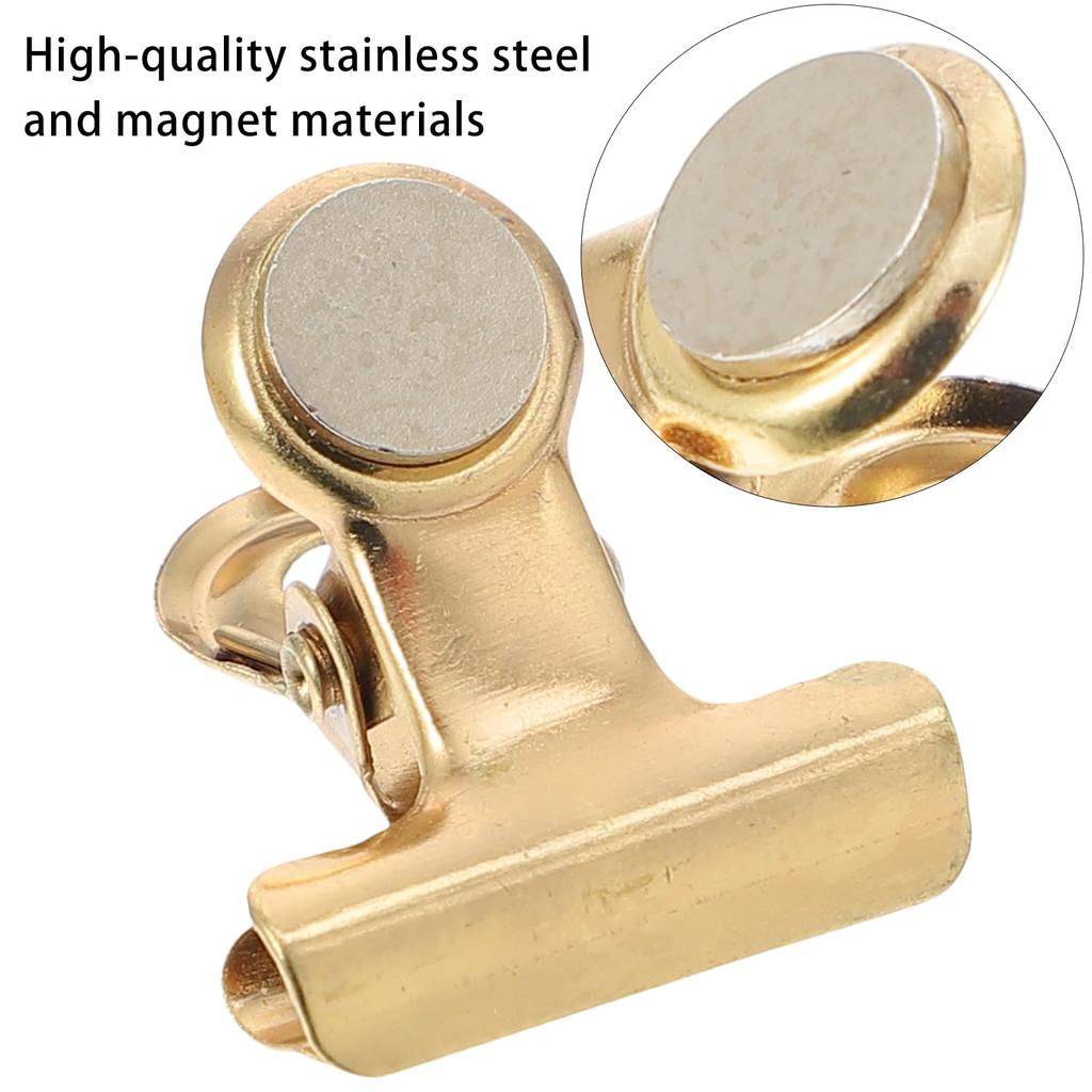 Strong Stainless Steel Magnetic Clips for for and Office Sticky and File Refrigerators, 10-Piece Set, KESYOO, Office, Home, School, Supplies,