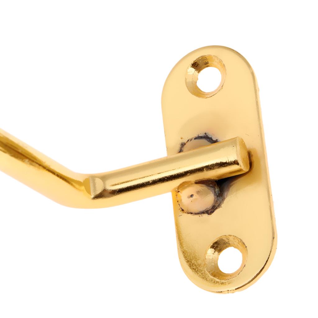 Small Brass Hook with Mounting Screws for Billiard Bottom Mount