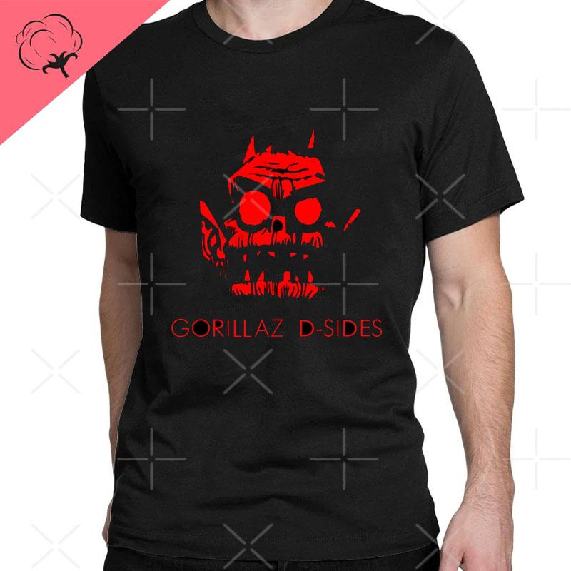 2026 New Funny Music Band Gorillaz Demon Days Casual TShirts Boy Crazy Tees Round Collar Short Sleeve T Shirts Clothing T Shirt