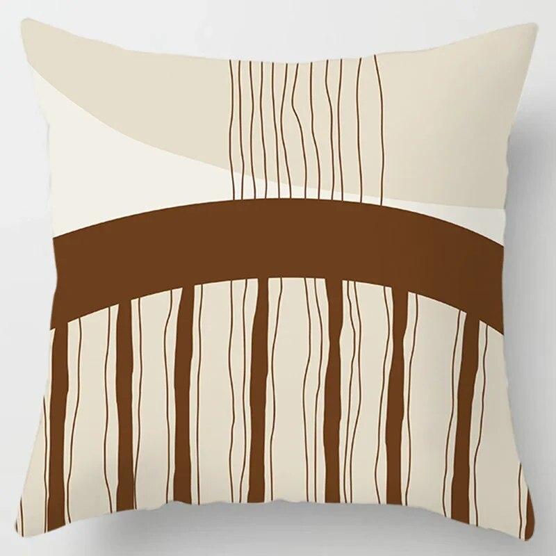 45x45cm Modern simple geometric print pillowcase Room bed Sofa Chair Office cushion cover Home Decoration embrace