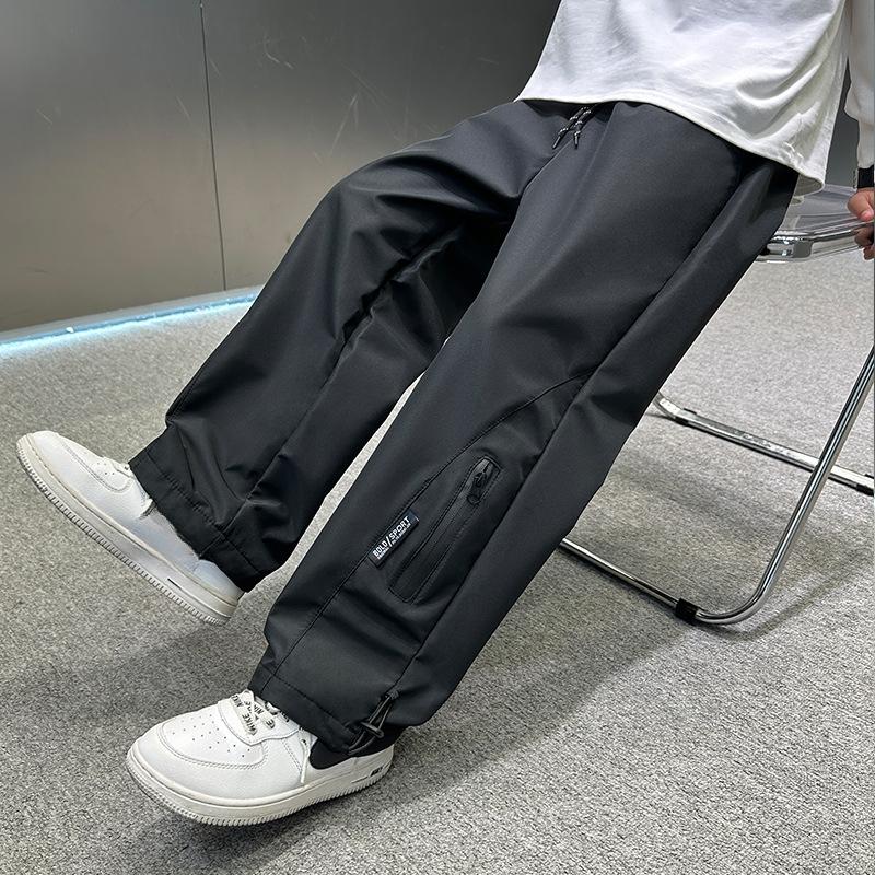 Boys Trousers Three Defence Waterproof Rushing Trousers Spring and Autumn New Outdoor Trousers Big Children Children's Trousers