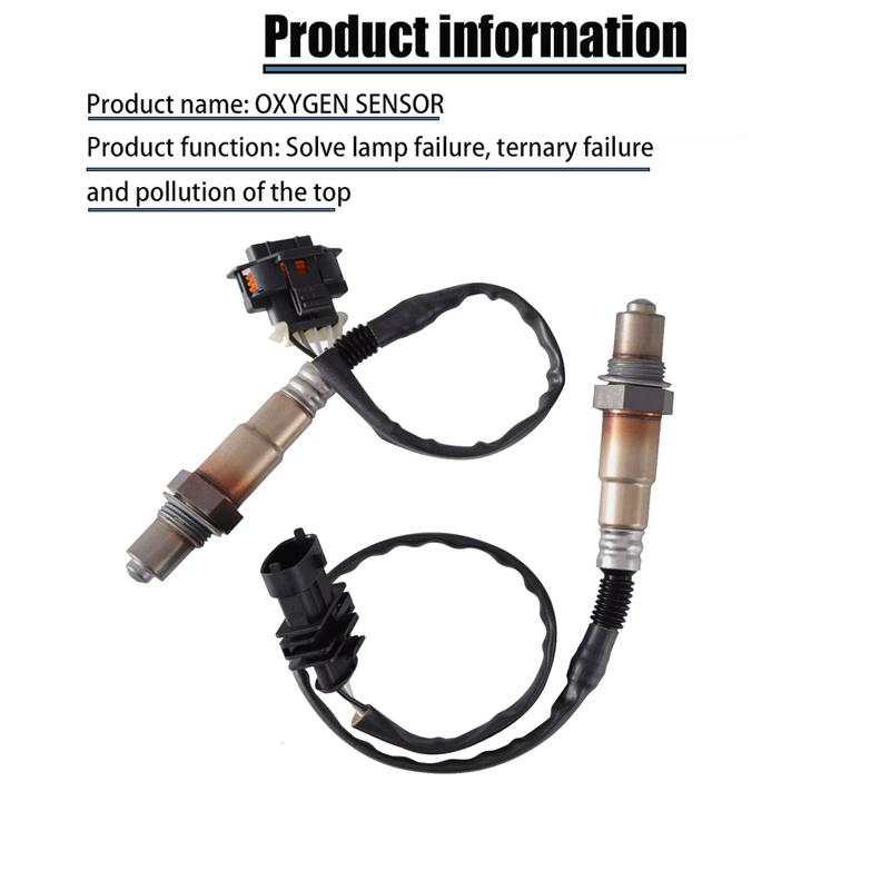 New Upstream+Downstream Oxygen O2 Lambda Sensor 234-4780 234-4528 For 2011-2016 Chevrolet Cruze Trax Sonic 1.4L Car Accessories