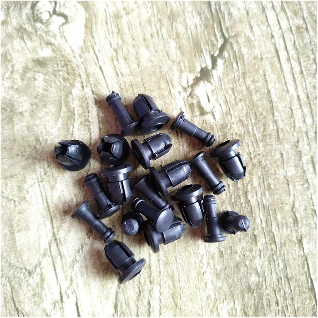 20Pcs Splash Shield Retainer Body Clip Plastic Fastener Motorcycle Compatible CB250 CBR1000 CBR600 CBR1000F 90657-SB0-003