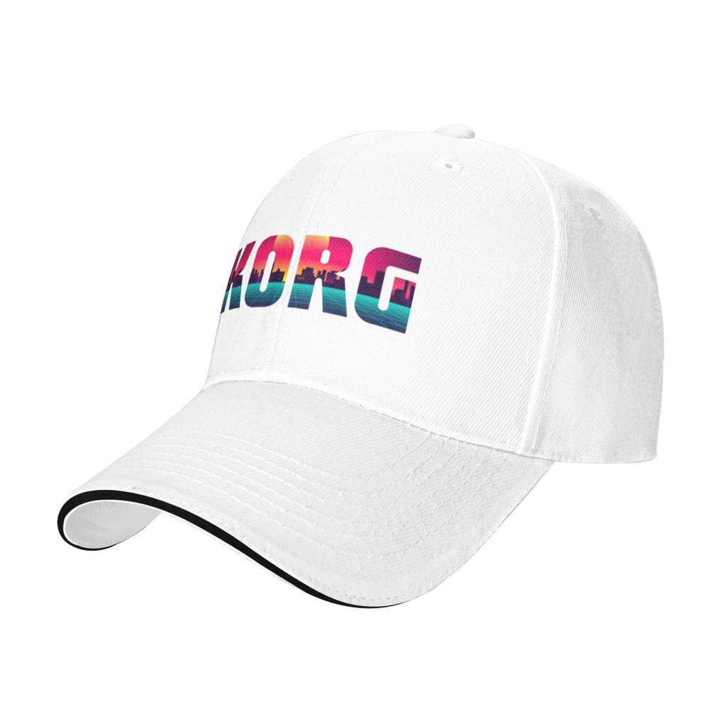 Vintage Retro KORG View Camping Baseball Caps Women Unisex Male Beach Sun Hat Snapback Cap