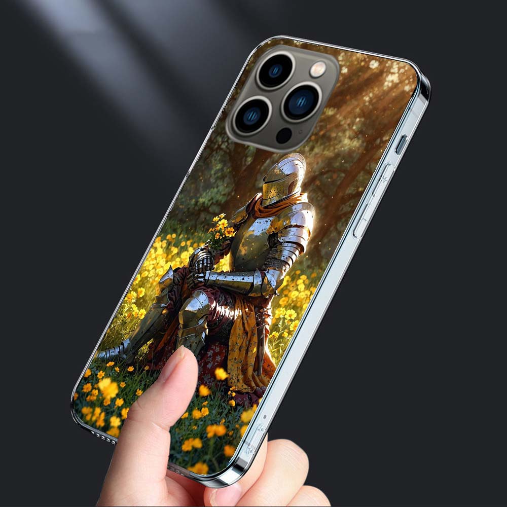Flower Knight of the Light Phone Case For Iphone 16E 15 Pro 14 Plus 17E 16 17 Pro Max Air 11 12 13 Mini Shockproof Capa Cute