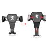 Car Sticker Gravity Car Badge Phone Holder Bracket Air Vent Clips Mount Stand Accessories For Peugeot 206 307 308 207 407 3008 2