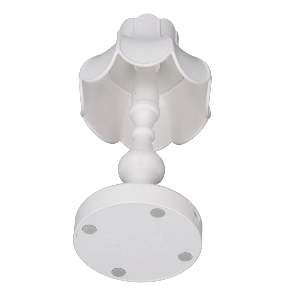Flower Night Lamp Bedroom   Retro Table Bedside LED Eye Protective Light Rechargeable for Studying